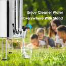 Waterdrop Water Filter Stainless Steel Stand, with Rubberized Non-Skid Feet, Replacement for Berkey® Water Filter System, King Tank Gravity-fed Water Filter System by CozyNest Decor