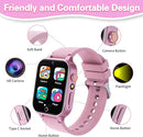 Kids Smart Watch Girls Gift for Girl Aged 6-12, HD TouchScreen Kids Watch with 26 Games Video Camera Music Pedometer Audiostory Learn Card Educational Toys Birthday Gifts for Girls Ages 5 6 7 8 9 by TinyTreasures Baby Boutique