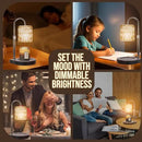 GEEZO Fragrance Candle Warmer Lamp，Electric Candle Warmer with Timer & Dimmer，Mom Christmas Birthday Gifts for Women, House Warming Gifts New Home Bedroom Decor by CozyNest Decor