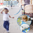 Accmor 3 in1 Toddler Harness Leash, Reflective Kid Harness with Anti Lost Wrist Link, Harness Leash for Toddlers, Child Walking Harness Kids Leash Wristband Rope Belt with Lock for Baby Boys Girls by TinyTreasures Baby Boutique