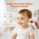 Baby Thermometer for Infants, No-Touch Forehead and Ear Thermometer with Fever Alarm, Fast Accuracy Digital Thermometer for Adults and Kids, 3 Age Modes, Object Modes by TinyTreasures Baby Boutique