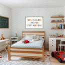 Playroom Decor, Playroom Sign Banner Wall Hanging, Playroom Wall Decor Banner Flag, Checkered Wall Flag Nursery Bedroom Toddler Boy Room Decor Classroom Decorations, Banner for Room by TinyTreasures Baby Boutique