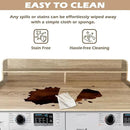 Royxen Laundry Countertop with 2-Tier Shelf Universal Fit, Washer and Dryer Countertop with Storage Space, Shelf Height 11.5 Inches, White Oak by CozyNest Decor