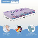 Personalized 5-Piece Crib Set, Custom Bedding With Name for Girls, Purple Butterfly Nursery Set, Gifts for Infants, Toddlers, New Parents by TinyTreasures Baby Boutique