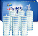 60pc Refills Disposable Toilet mats Brush Cleaning System, Toilet Cleaning Brush, 60 Replacement Brush Heads, No Handle or Base，Toliet Wand Refills,Toilet Bowl Clean Refill Pads,Toilet Scrubber Refill by CozyNest Decor