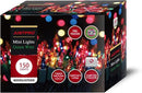 150LIGHTS Multi Extra-Bright with End Connectors Christmas Decorative Lights 9.72m UL Certified Mini String Light Set Waterproof for Home Garden Holiday Christmas Tree Party Patio Wedding by CozyNest Decor