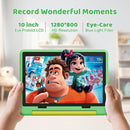 Kids Tablet,Android 15 Tablet with HD Display,10.1 inch,Parental Control & Kids Mode, Octa-Core, GMS Certified,20GB RAM 64GB ROM,1TB Expandable, 5000mAh Battery, Dual Camera, Protective Case,Green by TinyTreasures Baby Boutique