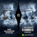 Sandbaggy 500-Count 6-Inch Galvanized Landscape Staples - SOD Garden Stakes ~ Trusted by Farmers & Contractors Across The USA by CozyNest Decor