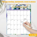 Wall Calendar 2026-2027, 18 Month Calendar from January 2026 to June 2027 14.5" x 11.8" Large Desk Calendar with Twin-Wire Binding for Home Office Planning Personal Organisers, Oil Painting Style by TinyTreasures Baby Boutique