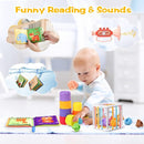 Montessori Toys for Babies 6-12 Months, 8 in 1 Soft Sensory Toddler Bath Toys for Babies, Montessori for 1 Year Old by TinyTreasures Baby Boutique