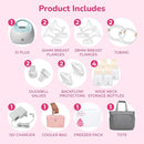Spectra - S1 Plus Electric Breast Milk Pump with Tote Bag, Breast Milk Bottles and Cooler for Baby Feeding by TinyTreasures Baby Boutique