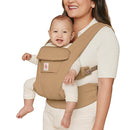 Ergobaby Omni Deluxe Baby Carrier Newborn to Toddler - Breathable Baby Carriers for Summer - All-Position Carrier with Enhanced Lumbar Support & Airflow (7-45 Pounds), Cotton, Camel by TinyTreasures Baby Boutique