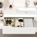 DIMJ Drawer Organizer Clothes 20 Pack - Foldable Baby Organizers and Storage & Dresser Organizer for Bedroom, Closet - Nursery Organization Dresser Dividers for underwear, Sock,Bra, Belt, Tie, Beige by CozyNest Decor