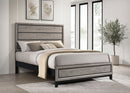 Watson Wood Queen Panel Bed Light Taupe