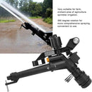 Rocking Arm Sprinkler, 1.5in to 1in DN25 Female Thread Adjustable 360 Degree Rotating Rocking Arm Impact Mini Sprinkler with Nozzle Set by GreenHaven Gardens