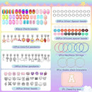 Girls Charm Bracelet Making Kit with Jewelry Case for Kids Charm Pendant Bracelet Kit DIY Jewelry Making Art & Craft for Kids Age 8-12 Birthday Gifts Valentine Christmas by TinyTreasures Baby Boutique