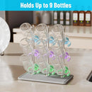 NiHome Diatomaceous Earth Vertical Baby Bottle Drying Rack, Compact Countertop Organizer for Bottles by TinyTreasures Baby Boutique
