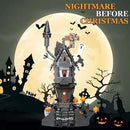 Mini Bricks Haunted Graveyard House Building Set - 1092 PCS Halloween Spooky Construction Toy Kit for Kids & Adults (Not Compatible with ) by CozyNest Decor