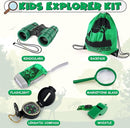 ESSENSON Kids Explorer Kit - Adventure Kit for Kids, Outdoor Explorer Kit with Binoculars, Summer Outdoor Toys for Kids Ages 4-8 by TinyTreasures Baby Boutique