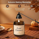 Auelife Fall Candle, Sweet Cinnamon Scented Candle, Fall Scents Soy Candles for Home Scented - Autumn Candles Gifts Set for Men and Women, Holiday, Thanksgiving, 7oz by CozyNest Decor