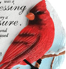 Spoontiques - Garden Décor - Cardinal Stepping Stone - Decorative Stone for Garden by CozyNest Decor