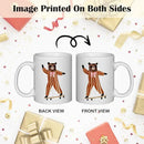 JINYO Bear Mug, Bear Coffee Mug, Funny Bear Coffee Cup, Bear Gifts for Women Men, Bear Lovers Gifts, Bear Gifts For Bear Lovers Women, Bear Themed Gifts, Bear Gifts For Bear Lovers, 11oz by CozyNest Decor