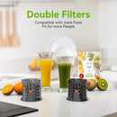 Cold Press Juicer, Slow Masticating Juicer Machines for Whole Vegetable and Fruit, 4.3" Feed Chute, BPA Free, Quiet Easy Clean Juicer to Unlock Fresh & Nutritious Juices (Black) by CozyNest Decor