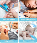 Baby Healthcare and Grooming Kit, Safety Newborn Nursery Baby Care Kit, with Hair Brush Comb, Nail Clipper, Thermometer, Pacifier Clip, Baby Registry Search, Baby Girl Boy Newborn Essentials by TinyTreasures Baby Boutique