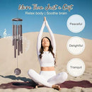 Gifts for Sister, 25''Wind Chimes, Birthday Gifts for Sister, Soul Sisters Unique Gift for Women,Thanksgiving,Christmas Day Gift Ideas for Love Rreminder by CozyNest Decor