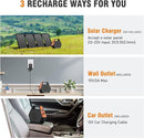 Power Bank with AC Outlet 100W Portable Power Station 26400mAh Battery Pack 97Wh Portable Outlet Charger 110V Battery Bank for Camping Emergency and Home Use by TinyTreasures Baby Boutique