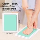 4-Pack Inkless Baby Hand and Footprint Kit - Mess Free Ink Pad for Newborn Keepsake, Dog Nose & Paw Print Kit, Clean Touch Ink Pad for Baby Hand & Footprints, Ideal New Mom Gifts (Popsicle, L) by TinyTreasures Baby Boutique