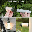 Wurkkos CL01 Camping Lantern Rechargeable, 550LM Waterproof Tent Light with Magnet Base, Up to 300H Runtime,Portable Lantern Flashlight with RGB light,Emergency Camp Light for Hurricane,Hiking,Camping by GreenHaven Gardens
