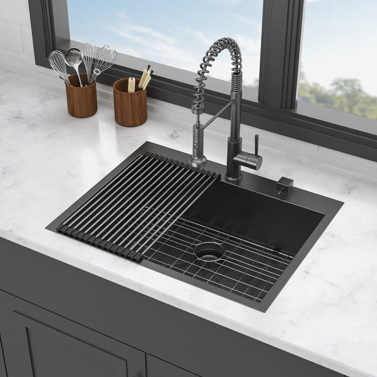 Topmount Kitchen Sink 16 Gauge, Single Bowl, photo 20 of 40