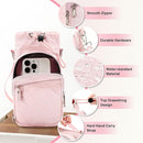 Water Bottle Carrier Bag with Strap, Water Bottle Holder Crossbody Bags for Women Men for Walking, Hiking,Cycling by TinyTreasures Baby Boutique