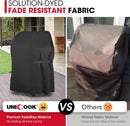 Unicook 2 Burner Grill Cover 30 Inch, Heavy Duty Waterproof Small BBQ Cover, Compatible with Weber Spirit 210 Grill with Side Tables Down, Does NOT Fit Spirit II E-210 with Side Tables Installed by GreenHaven Gardens