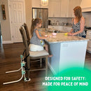 Tip Protector for Chairs - Patent Anti-Tip Chair Safety Device for Children - Anti-Tip Furniture, Child Safety Device for Toddlers - Prevent Chair Tipping for Safe Seating by TinyTreasures Baby Boutique