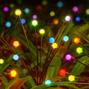 Brightown Solar Garden Lights Outdoor- 4 Pack 48 LED Solar Firefly Lights with 7 Colors Changing, Sway by Wind, Waterproof Solar Outdoor Lights, Solar Lights for Outside Yard Walkway by GreenHaven Gardens