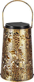 Solar Lanterns Outdoor Butterfly Garden Metal Hanging Light for Yard Patio Backyard Porch Pathway Decor Women Grandma Gifts by GreenHaven Gardens