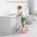 Potty Training Seat, Upgrade Toddler Toilet Seat for Kids Boys Girls, 2 in 1 Potty Training Toilet, Splash Guard Anti-Slip Pad Step Stool by TinyTreasures Baby Boutique