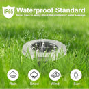 Solar Ground Lights - Upgraded Outdoor Garden Waterproof Bright In-Ground Lights for Pathway, Yard, Deck, Lawn, Patio, Walkway (16 Pack Blue Color) by GreenHaven Gardens
