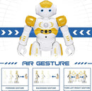 KingsDragon RC Robot Toys for Kids, Gesture & Sensing Programmable Remote Control Smart Robot for Age 3 4 5 6 7 8 Year Old Boys Girls Birthday Gift Present,Yellow by TinyTreasures Baby Boutique