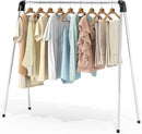 APEXCHASER Foldable Clothes Drying Rack, 55'' Collapsible Laundry Clothes Airer Width Heavy Duty Hanger for Sweaters Baby Clothes Towels Portable Indoor Outdoor for Home Travel by TinyTreasures Baby Boutique