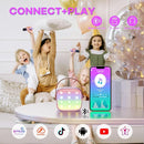 YLL Mini Karaoke Machine with 2 Wireless Microphones, TOP Kids Gifts for Girls Ages 3, 4, 5, 6, 7, 8, 9,10,11,12 +Year Old, 4-12 Years Old Birthday Toy Gift for Girls Boys Party (Purple) by TinyTreasures Baby Boutique