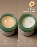 M&SENSE Celestial Cypress - Cedar & Spice Soy Jar Candles, Cedarwood Cardamom Large Winter Scented Candles 19.4oz 110 Hour Long Lasting Burn, Non Toxic Natural Warm Woody Scent Gifts for Men Women by CozyNest Decor