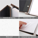 Zesthouse Photo Album Self Adhesive Pages, 60 Pages Magnetic Scrapbook Albums with Sticky Page,Photos Album Holds 8x10 & 5X7 & 4x6 & 6x8 & 3x5, Large Picture Book Ideal for Family,Wedding,Baby by TinyTreasures Baby Boutique