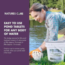 Nature's Core Muck Removal Tablets Natural Pond Sludge Remover, Cleans & Clears Away Muck & Sludge, Safe for The Environment, Treats 1,500 Sq Ft, 3 Month Supply, 16 Scoops, 8 lb