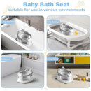 Baby Bath Seat for Babies 6 Months & up Non-Slip Toddler Bath Seats for Sitting Up Infant Bathtub Chair with Suction Cups and Soft Cushion for Baby Shower Tub Seat by TinyTreasures Baby Boutique