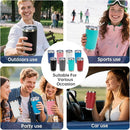 IEOVIEE 32 Pack 20oz Stainless Steel Bulk Tumblers with Lids and Straws Double Wall Insulated Travel Mug Durable Powder Coated Tumbler Bulk Cup for Cold and Hot Drinks(Mixed color) by TinyTreasures Baby Boutique