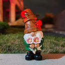 COWOS Garden Gnome Statues Outdoor Decor, Solar Gnomes with LED Lighted Flowers, Solar Resin Outdoor Statue Sculpture, for Woman Gift Home and Garden Decor by CozyNest Decor