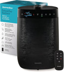 Homedics Deluxe Ultrasonic Humidifier for Large Rooms, Warm or Cool Mist, UV-C Technology, 1.5-Gallon Top Fill Tank, Smart Digital Programmable Humidistat, Home Dry Air Relief, Aromatherapy by TinyTreasures Baby Boutique